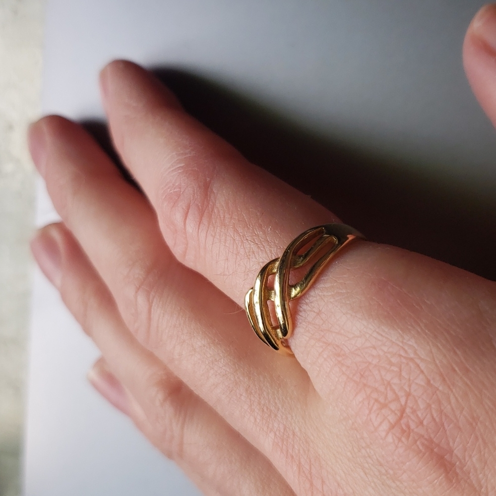18KGP VINTAGE RING - Picture 2 of 5